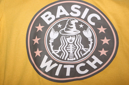 Basic Witch   Short Sleeve, Crew Neck, T shirt