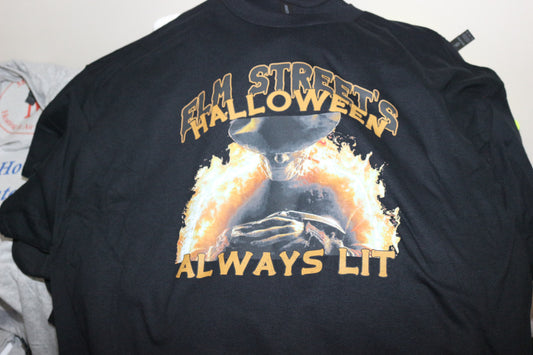 Elm Street Halloween - Short Sleeve, Crew Neck, T-shirt