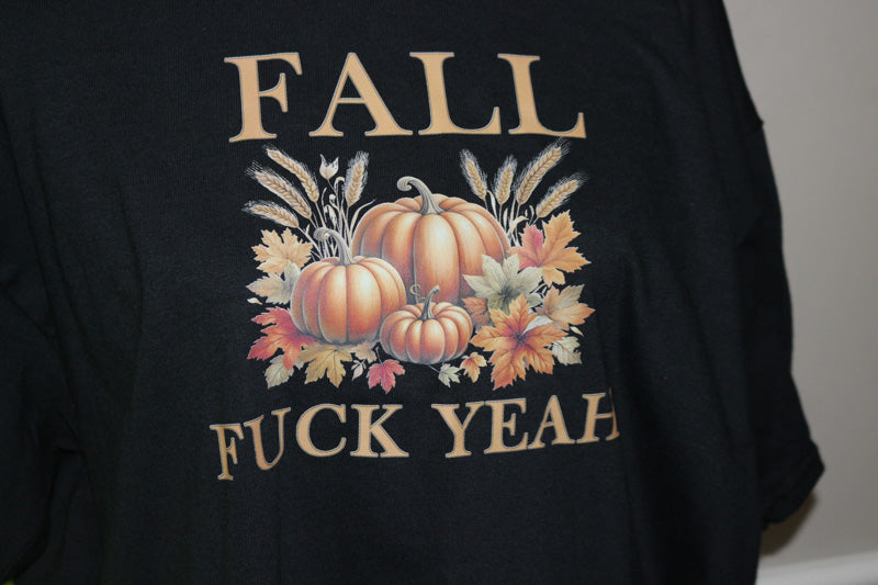 Fall F-Yeah - Short Sleeve, Crew Neck, T-Shirt