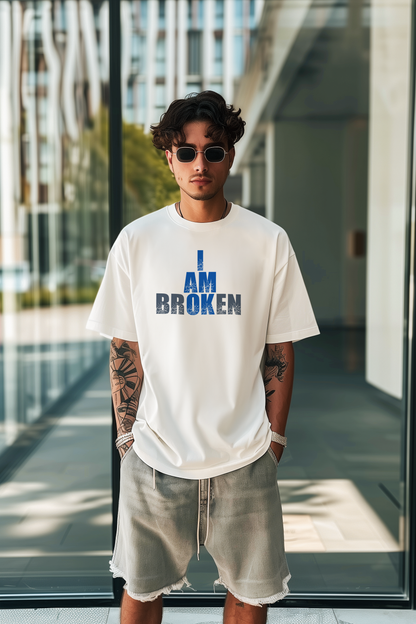 I'M Broken - Short Sleeve, Crew Neck, T-Shirt