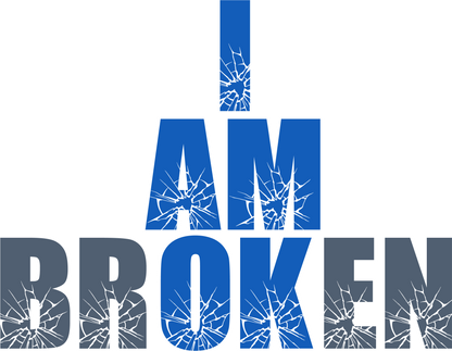 I'M Broken - Short Sleeve, Crew Neck, T-Shirt