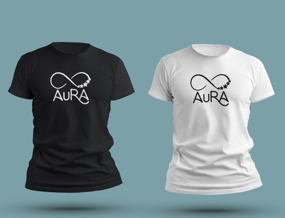 Infinite Aura Stars Short Sleeve, Crew Neck, T-Shirt