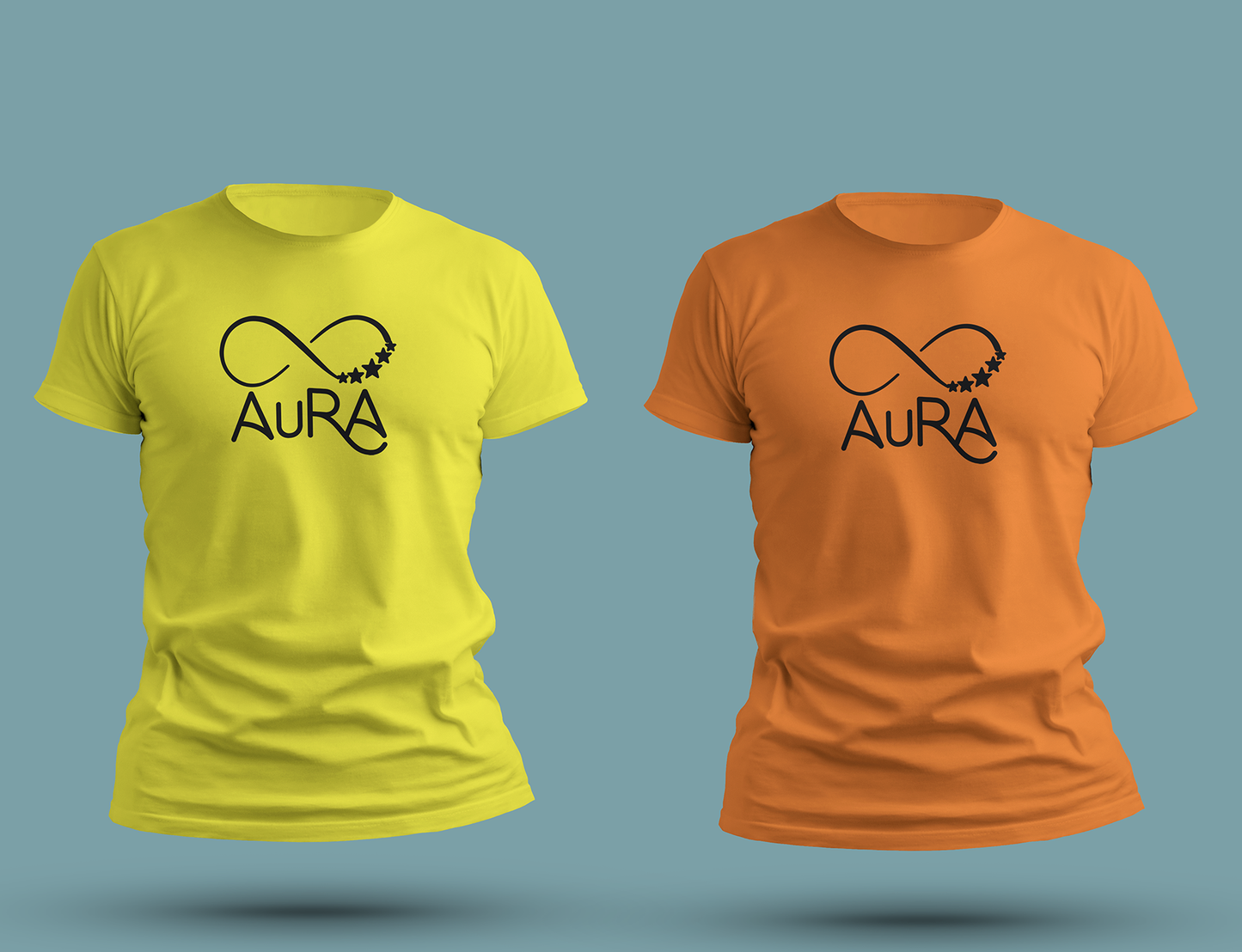 Infinite Aura Stars Short Sleeve, Crew Neck, T-Shirt