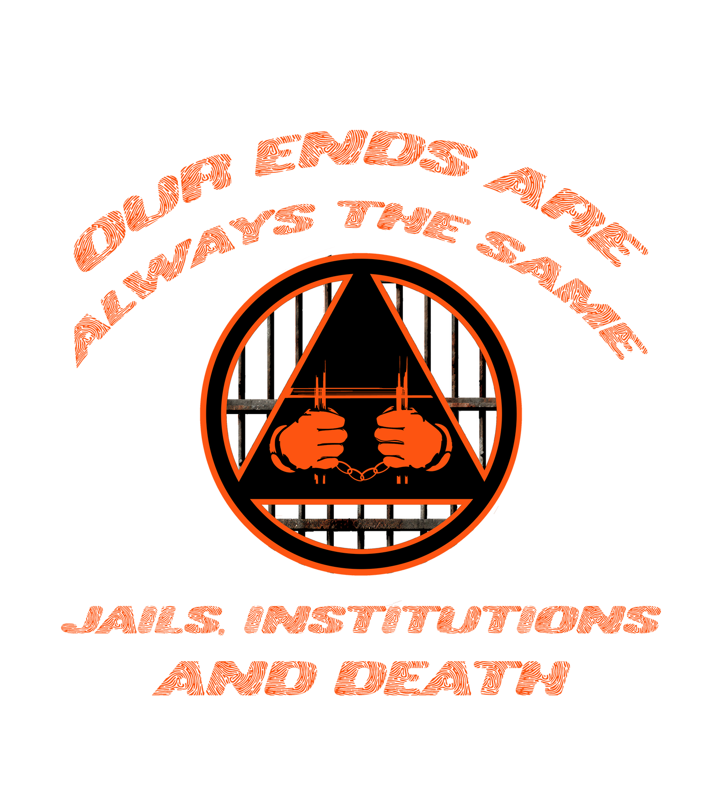 Jails, Institutions, And Death - Short Sleeve, Crew Neck, T-Shirt