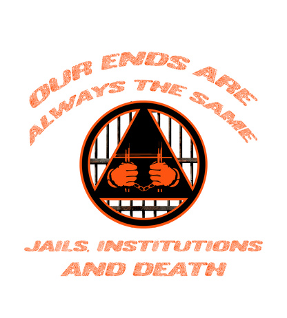 Jails, Institutions, And Death - Short Sleeve, Crew Neck, T-Shirt