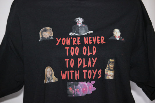 Never Too Old - Short Sleeve, Crew Neck, T-Shirt