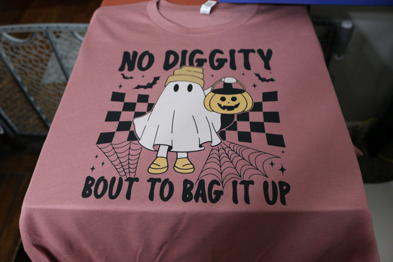 No Diggity - Short Sleeve, Crew Neck, T-shirt