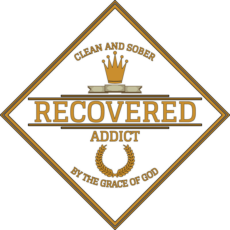 Recovered Addict T-Shirt - Short Sleeve, Crew Neck, T-Shirt