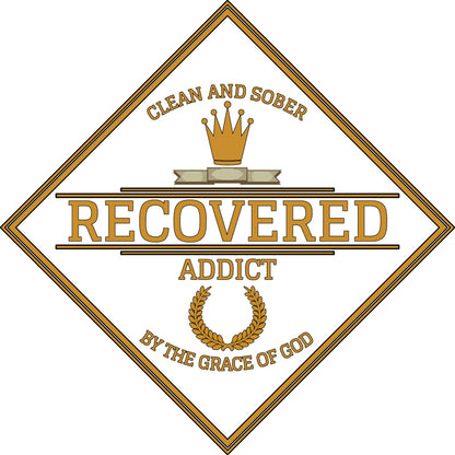 Recovered Addict T-Shirt - Short Sleeve, Crew Neck, T-Shirt