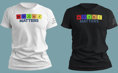 Recovery Matters T-Shirt - Short Sleeve, Crew Neck, T-Shirt