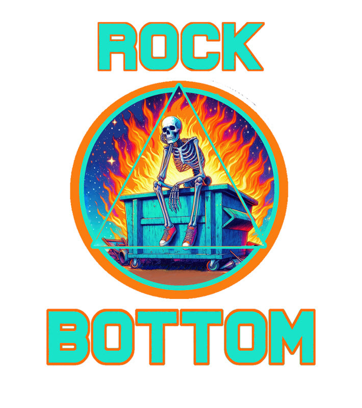 Rock Bottom - Short Sleeve, Crew Neck, T-Shirt