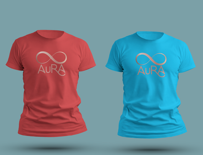 Infinite Aura - Rose Gold - Short Sleeve, Crew Neck, T-Shirt