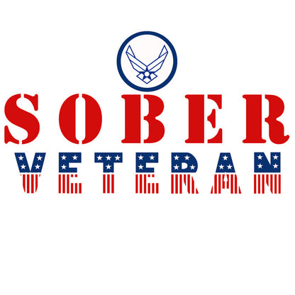 Sober Veteran T-Shirt - Short Sleeve, Crew Neck, T-Shirt