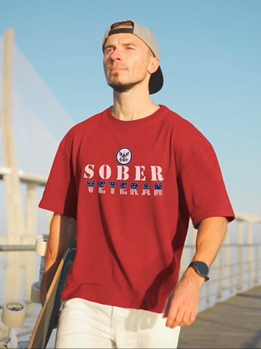 Sober Sailor T-Shirt - Short Sleeve, Crew Neck, T-Shirt