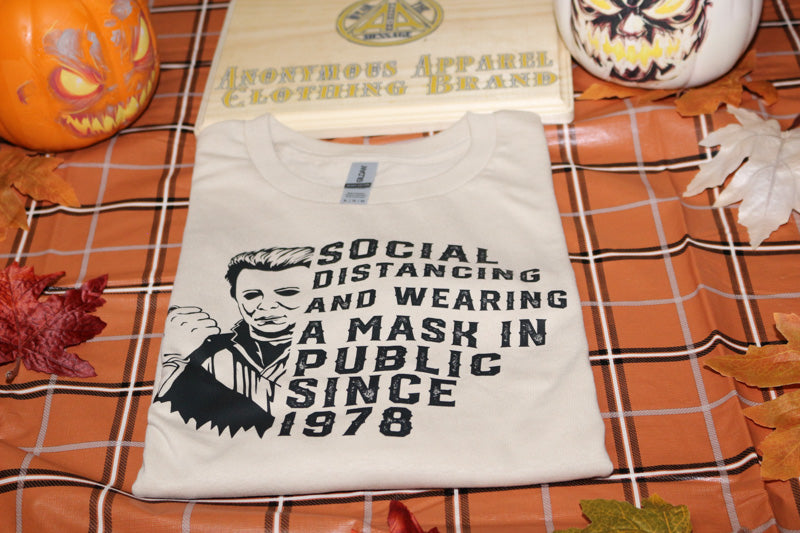 Social Distancing - Short Sleeve, Crew Neck, T-shirt