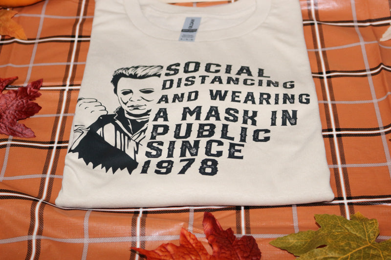 Social Distancing - Short Sleeve, Crew Neck, T-shirt