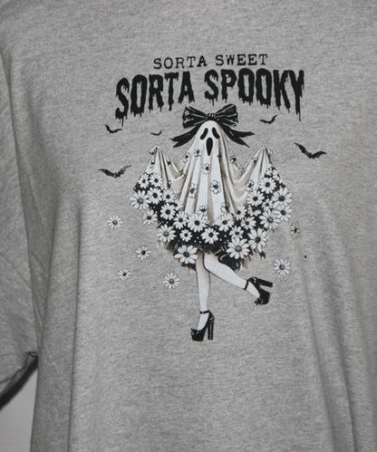 Sorta Spooky - Short Sleeve, Crew Neck, T-Shirt